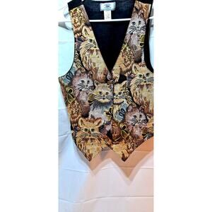 Imaginations Classic Collection Creative Cat Vest  M/L